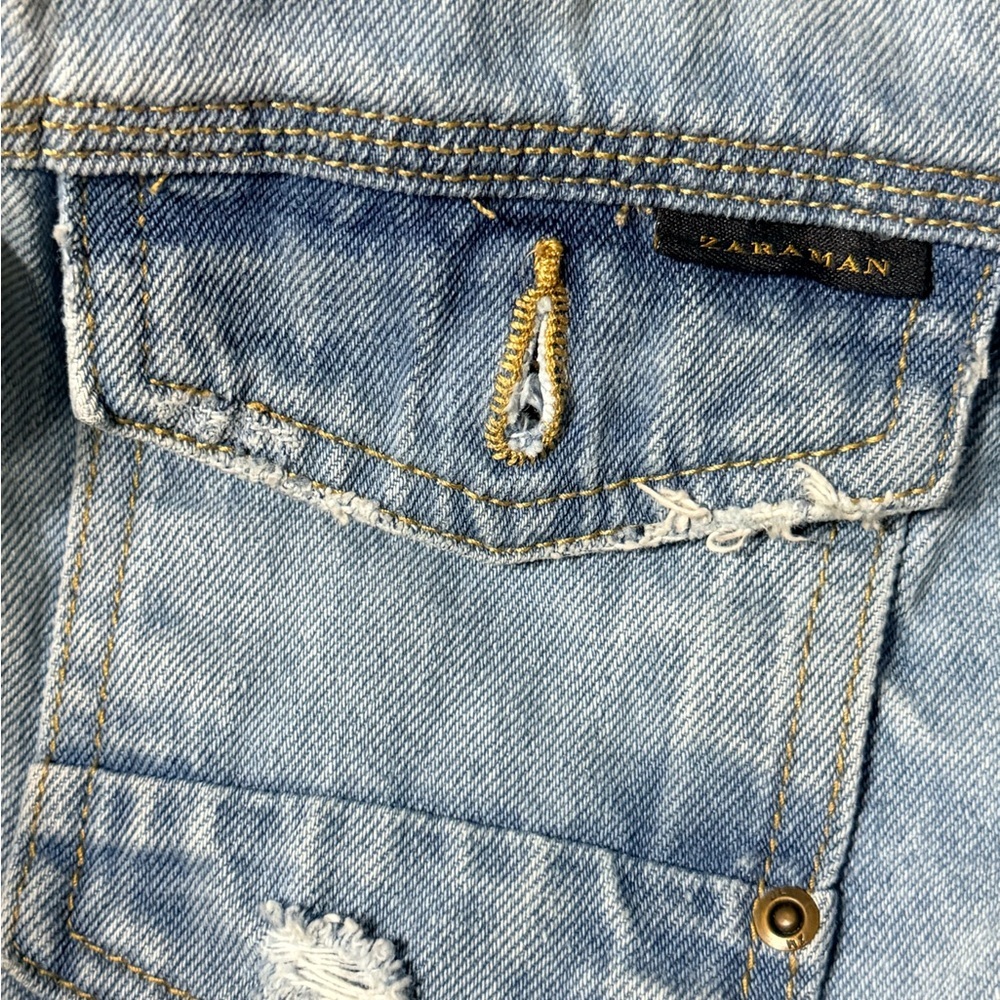 Zara Denim Jacket - Picture 5 of 8